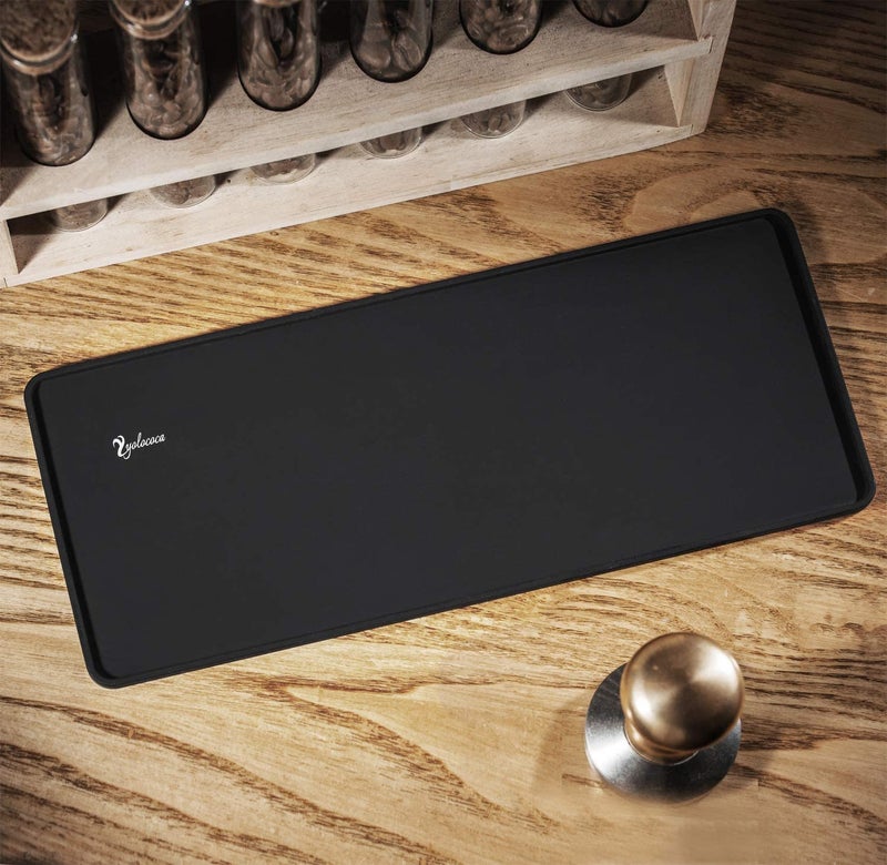 Yolococa Tamper Mat Espresso Tamping Mat Food Grade Non-Slip Coffee Pad Tamp Station Espresso Accessory, 5 Inch X 12 Inch - Image 3